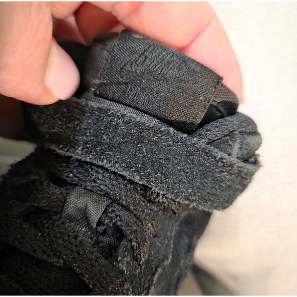 Nike Force 1 Mid LV8 (TD) Size 6c Black Gum 859338 002 High Top Kids - Picture 11 of 12